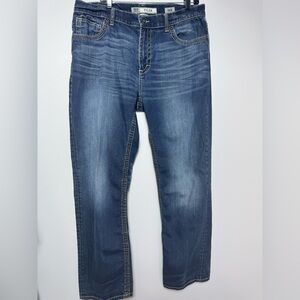 BKE Tyler Straight Leg Denim Jeans Size 34R